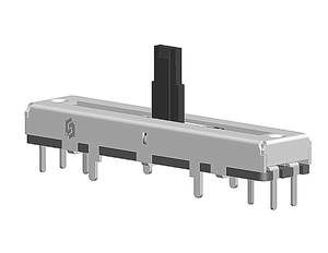 Soundwell SC30 LED Slider Potenciômetro Fader Audio Stereo Volume Slides com tampa de borracha para aplicações áudio estéreo - Product Image 3