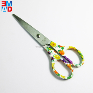 Fancy nuevo diseño impreso acero inoxidable tijeras de artesanía - Product Image 1