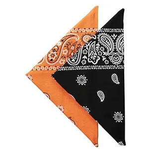 Bandanas Paisley clássicas para homens bandanas macias personalizadas para mulheres bandana logotipo personalizado