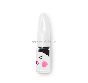 NP-SU0005 5-15 ML belle et mignon motif bouteille en verre pour l'huile de vernis à ongles en plastique avec brosse - Product Image 2