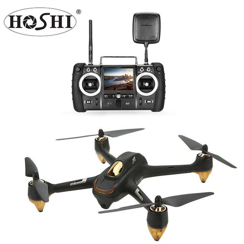 HOSHI Hubsan H501S X4 Pro Drone Motor tanpa sikat, dengan kamera HD 1080P,  GPS FPV RC Quadcopter RTF Mode saklar