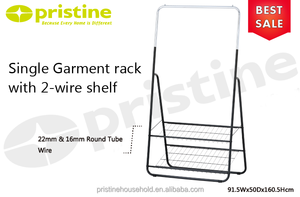 ¡Oferta! Tendedero de ropa para colgar de metal de hierro fundido de doble nivel de Taiwán para armario de baño - Product Image 5