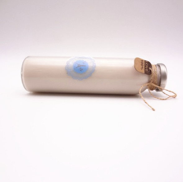Most popular glass juice bottle milk bottle with screw lid glass water or juice bottle