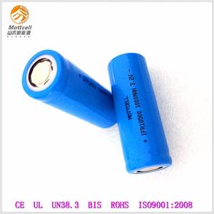 IFR 18500 1000 mAh <span class=keywords><strong>3</strong></span>.<span class=keywords><strong>2</strong></span> V li-ion recargable de baterías para aparatos pequeños - Product Image 2