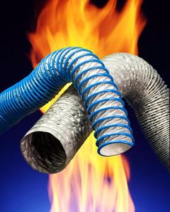 Alta temperatura, Flexible <span class=keywords><strong>conducto</strong></span> retardante <span class=keywords><strong>de</strong></span> <span class=keywords><strong>conducto</strong></span> flexible <span class=keywords><strong>de</strong></span> PVC para <span class=keywords><strong>calefacción</strong></span> resistente al fuego <span class=keywords><strong>de</strong></span> conductos <span class=keywords><strong>de</strong></span> aire - Product Image 2