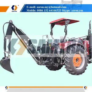 Lovol Traktor Penggali Backhoe, Ekskavator Backhoe