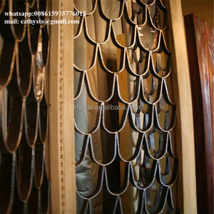 Bán Hot Thiết Kế Trang Trí Kim Loại Vải Rèm Cho Phòng Phân Vùng Divider - Product Image 2