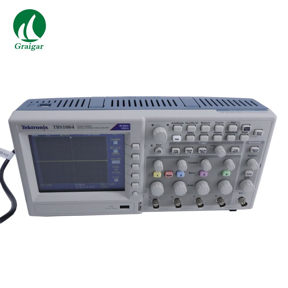 New Tektronix TBS1064 Digital Storage Oscilloscope 60 MHz 4