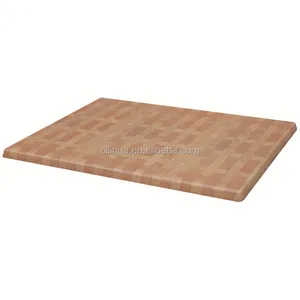 Werzalit Holz Rechteck Tischplatte hohe Qualität