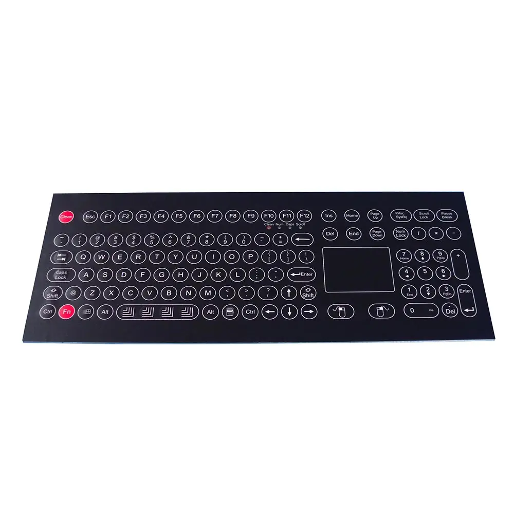 2019 новая масляная прочная промышленная мембранная клавиатура с легкой очисткой от производителя