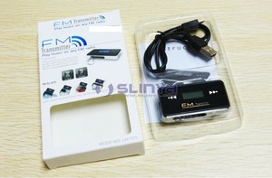 Kuat mobil fm transmitter untuk s4 lcd display LH-101 - Product Image 3