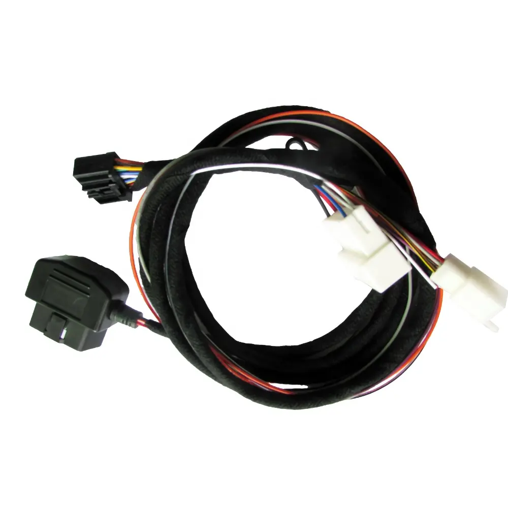 custom control cable auto wireharness wiring harness oem