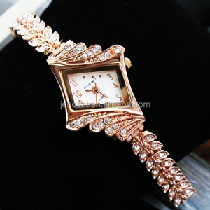 Nuova Moda <span class=keywords><strong>Orologio</strong></span> da <span class=keywords><strong>Donna</strong></span> con Bracciale <span class=keywords><strong>Sottile</strong></span> <span class=keywords><strong>Orologio</strong></span> al Quarzo con Pietre - Product Image 2