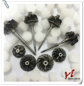 Turbo VNT15 Rotor türbin tekerlek mili ve tekerlek 434533-0007 434533-0009 FIT TURBO 454158-0001, 454158-0003 454161-0001 - Product Image 1