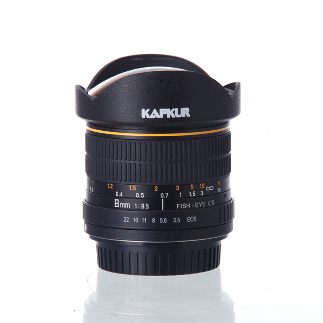 Объектив камеры рыбий глаз 8 мм F/3,5 HD
