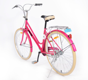 <span class=keywords><strong>Vélo</strong></span> de ville 26 pouces à vitesse unique pour <span class=keywords><strong>femmes</strong></span> avec cadre en acier bon marché pour filles et dames en vente - Product Image 2