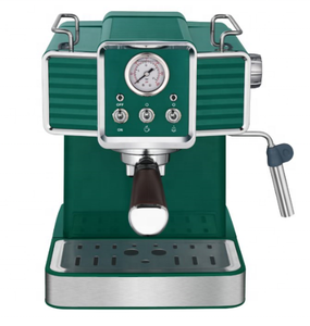 Macchina per Caffè Espresso Stile <span class=keywords><strong>Vintage</strong></span> 15 Bar, Opzione 20 Bar, Funzione Capsule Opzionale - Product Image 3