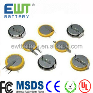 Ewt Brand <span class=keywords><strong>Smallest</strong></span>充電式LIR1025 3.6Vリチウムイオンボタン電池LEDライト、時計補聴器バッテリーlir 1025 - Product Image 3