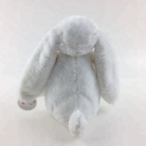 OEM langes Ohr niedlich weiß ausgestopft Baby Plüsch Hase Kaninchen Stofftier - Product Image 3