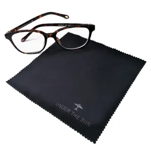 Lint free microfiber cleaning cloth for eyeglass/optical/spectacle/sunglasses