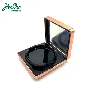 Cosmetische Compact Make Verpakking Mode Poeder Case Vierkante Lege Custom Bb Cc Cream Kussen Foundation Kussen Case