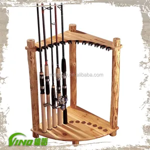 Wholesale fishing rod rack wood-Buy Best fishing rod rack wood