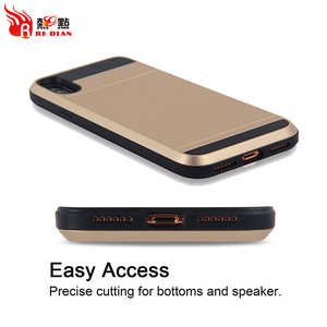Gran venta caja del teléfono de <span class=keywords><strong>la</strong></span> ranura para tarjeta, cubierta de <span class=keywords><strong>la</strong></span> caja protectora para Iphone8 - Product Image 4