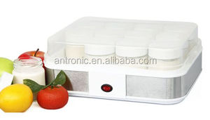Máquina para Hacer Yogur Eléctrica Antronic ATC-YM1101A para Uso Doméstico con 12 Tazas y Control Táctil - Product Image 2