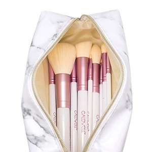 Sacchetto cosmetico per le donne borse da <span class=keywords><strong>viaggio</strong></span> <span class=keywords><strong>accessori</strong></span> per il trucco di marmo portatile pennelli per il trucco borsa portamonete - Product Image 5