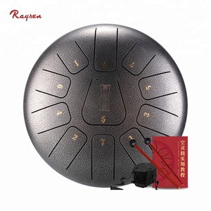 Tambours à doigts en acier, tambour jamaïcain, handpan harmonique, comprend une maillette musicale en caoutchouc et un sac de transport - Product Image 2