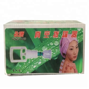 Вакуумный Набор банок <span class=keywords><strong>Hijama</strong></span>, горячая Распродажа, Китай, медицинское китайское облегчение боли, прозрачный YONGKANG, 6 чашек - Product Image 4