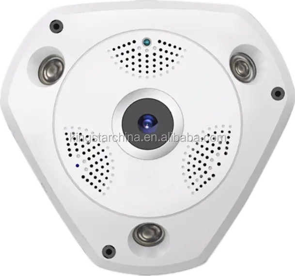 Vandsec Nouvelle Fish Eye Caméra Wifi Maison Intelligente Caméra IP Webcam Panoramique 3D Oeil de Poisson et VR Caméra Wifi