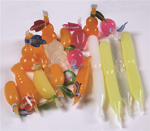 Büyük pnömatik buz lolipop tüp dolum ve mühürleme makinesi