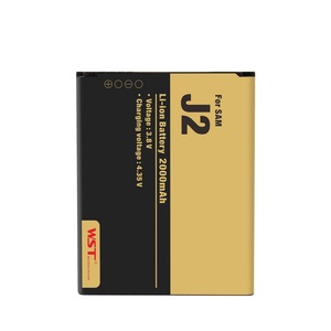 Nueva Marca recargable Li-Ion 2600 mah/2000 mah de la batería del teléfono <span class=keywords><strong>celular</strong></span> para <span class=keywords><strong>samsung</strong></span> <span class=keywords><strong>galaxy</strong></span> j2 batería - Product Image 1