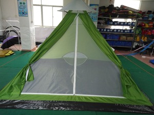 Équipement de plein air 3-4 Personnes <span class=keywords><strong>Apache</strong></span> Pyramide Tente, Adulte Tipi Camping Tente - Product Image 5