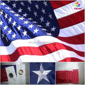 Bandiera Nazionale Personalizzata di Alta Qualità con Logo Ricamato e Strisce Cucite, Stampa Digitale CMYK con Inchiostro Eco-solvente UV per <span class=keywords><strong>NGO</strong></span> - Product Image 3