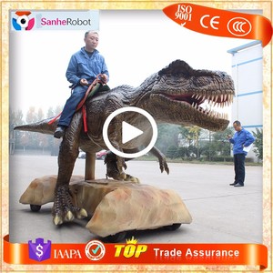Manège <span class=keywords><strong>de</strong></span> dinosaure animatronique <span class=keywords><strong>de</strong></span> parc d'attractions, dinosaure grandeur nature à monter, dinosaure animatronique T-rex Trex pour centre commercial - Product Image 6