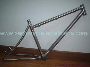 Titanium barato 48 cm <span class=keywords><strong>cuadro</strong></span> de la <span class=keywords><strong>bicicleta</strong></span> mtb Ti <span class=keywords><strong>52</strong></span> cm <span class=keywords><strong>bicicleta</strong></span> de montaña marco de la bici de montaña 29er del carbón - Product Image 1