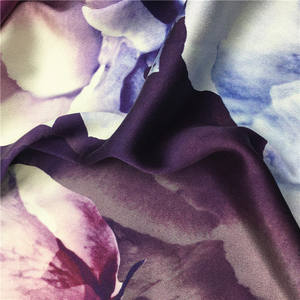 Alta calidad al por mayor de impresión digital del diseño francés tela de gasa de seda - Product Image 4