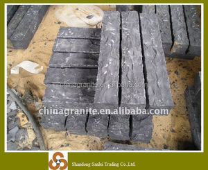 Top vente naturel en pierre de basalte palisade clôture prix - Product Image 3
