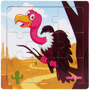 YF-X3021-2 i bambini giocano gioco di <span class=keywords><strong>puzzle</strong></span> educativi giocattoli di legno 9 pz uccelli jigsaw <span class=keywords><strong>puzzle</strong></span> di legno per bambini - Product Image 5