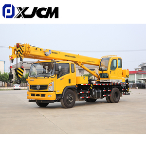 Mini boom d'articulation de construction grue mobile de camion de 12 tonnes