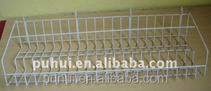 Estantería de metal para supermercado, accesorios de <span class=keywords><strong>tienda</strong></span> al por menor, tamaño pequeño, rejilla de alambre de acero colgante, cesta de exhibición - Product Image 6