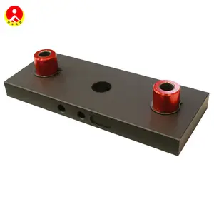 Weight stack plate/ lifting plate with selector rod /steel bushing for Bodybuilding Fitness