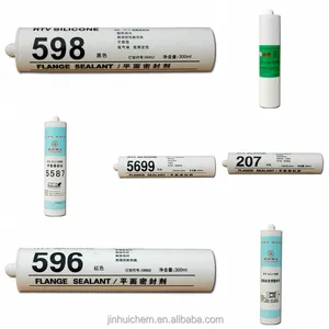 Black RTVガスケットメーカー598 Silicone Sealant 207 596 5699 587 595 598