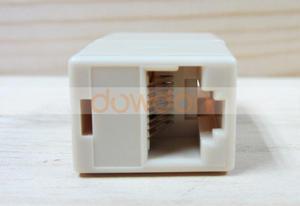 <span class=keywords><strong>RJ45</strong></span> Socket Modular Adapter Connecteur LAN Ethernet Splitter 8P8C Network Modular Plug - Product Image 2