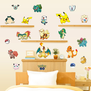 Pokemon 5d pegatinas de pared extraíble habitación de los niños - Product Image 1