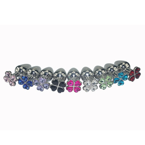 Tapón Anal de Trébol de Cuatro Hojas de la Suerte, Juguete Sexual de Metal para Insertar en el Ano, Joyería para Parejas - Product Image 2