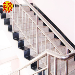Personalizado <span class=keywords><strong>de</strong></span> <span class=keywords><strong>acero</strong></span> <span class=keywords><strong>inoxidable</strong></span> <span class=keywords><strong>tubular</strong></span> baranda para escaleras - Product Image 1