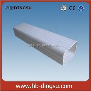 חמה למכירה ! פלסטיק downpipes / pvc gutter downspout / מלבני downspout